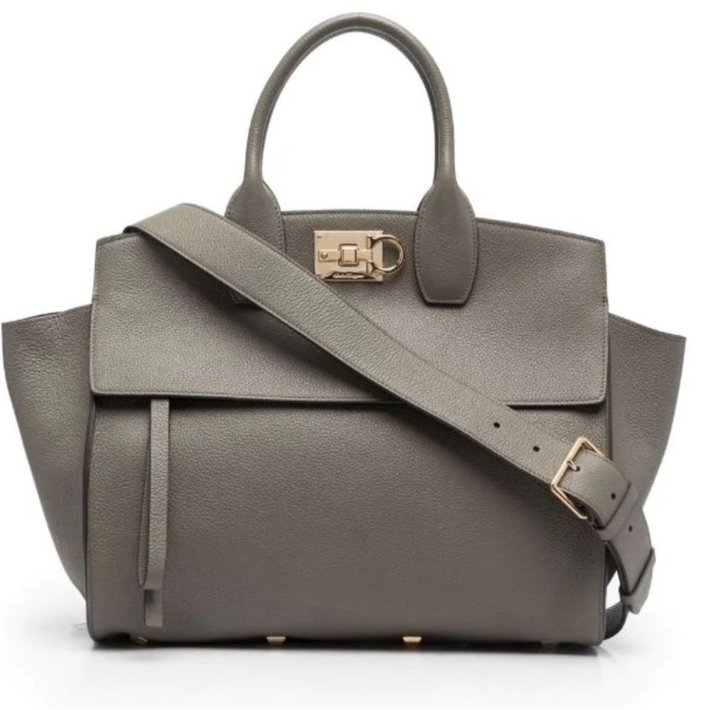 Salvatore Ferragamo authentic studio tote soft leather